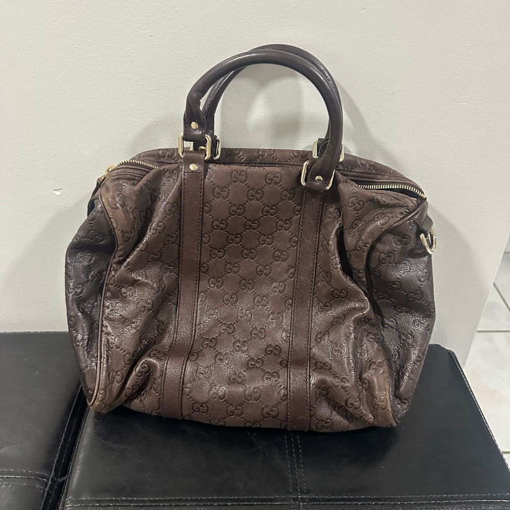 Gucci Brown Leather Women's Bag
